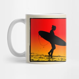 Surfer Girl Mug